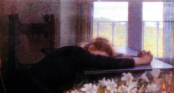 Alone by Emilio Longoni