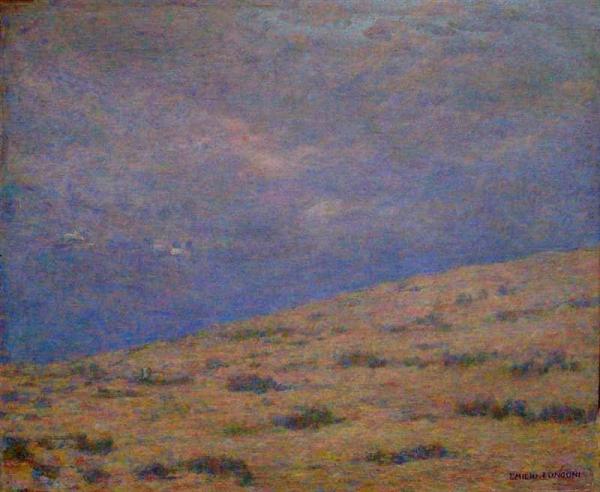 Alpine Valley by Emilio Longoni Oil Painting Reproductions