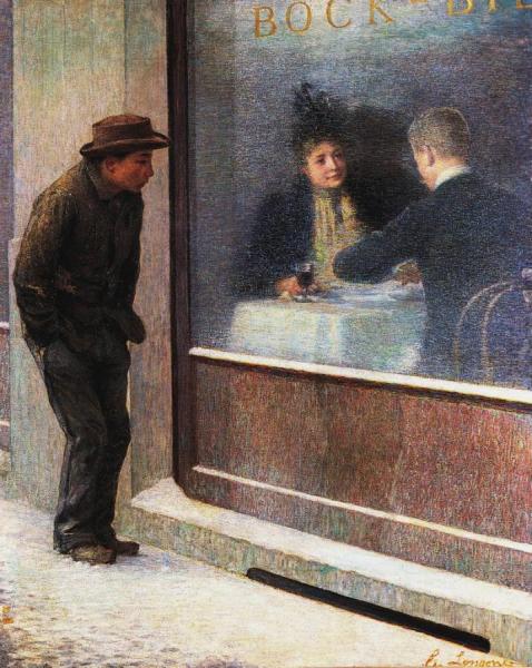 Reflexion D'un Affame by Emilio Longoni