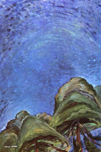 Above The Trees by Emily Carr Oil Painting Reproductions