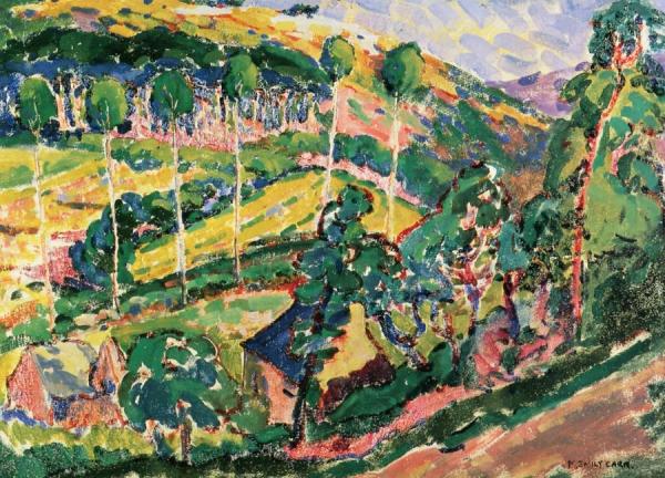 Brittany Landscape by Emily Carr