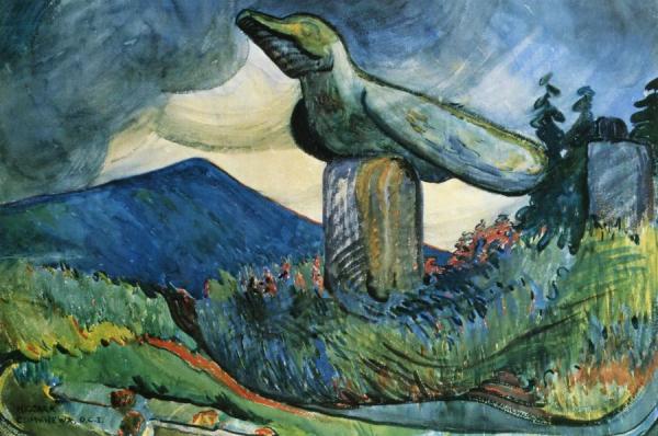 Cumshewa by Emily Carr Oil Painting Reproductions