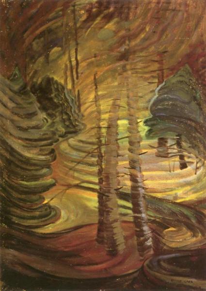 Dancing Sunlight by Emily Carr Oil Painting Reproductions