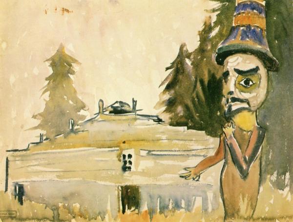 Kwakiutl by Emily Carr Oil Painting Reproductions