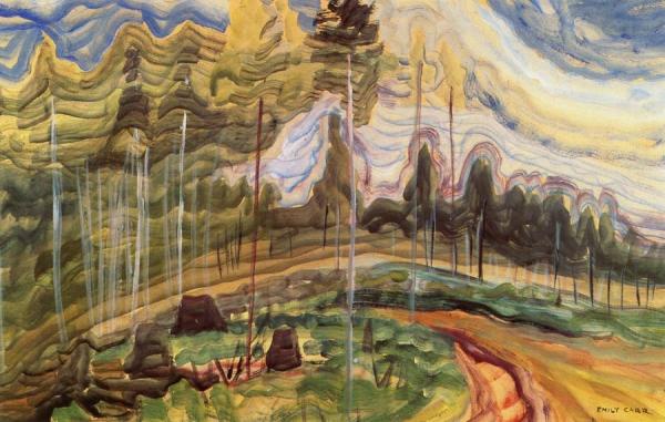 Landford, B.c. by Emily Carr Oil Painting Reproductions