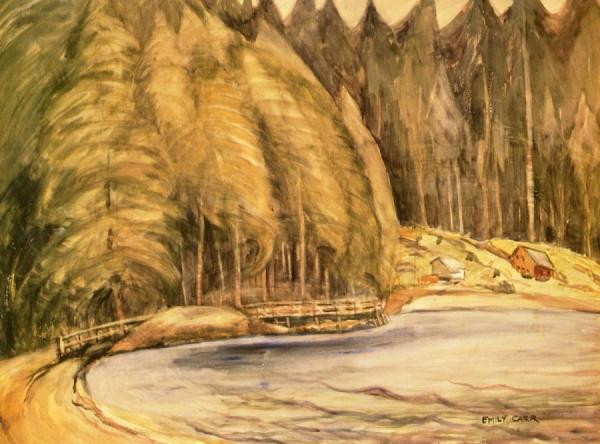 South Bay, Skidegate by Emily Carr