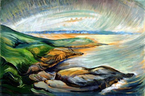 Straight Of Juan De Fuca by Emily Carr Oil Painting Reproductions