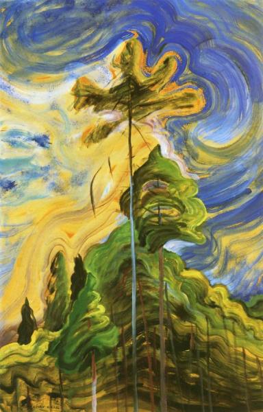 Sunshine And Tumult by Emily Carr Oil Painting Reproductions