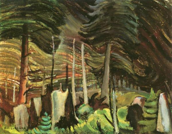 Swaying by Emily Carr Oil Painting Reproductions