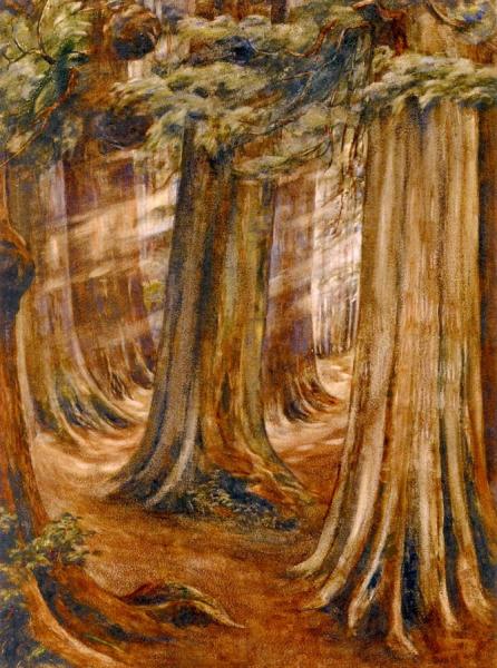 Wood Interior by Emily Carr