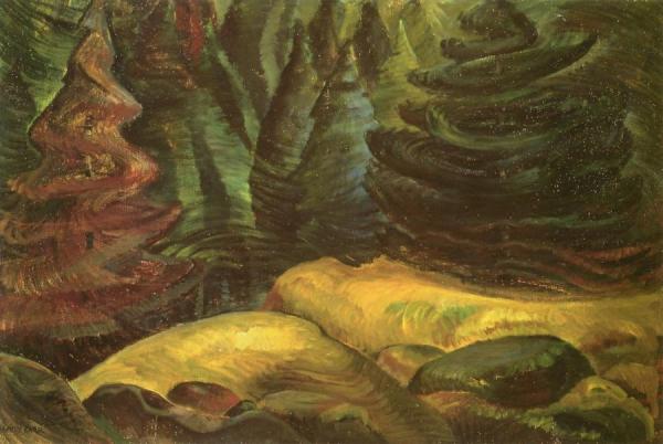 Yellow Moss by Emily Carr Oil Painting Reproductions