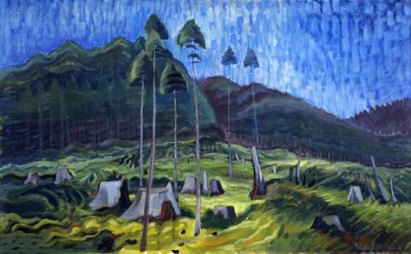 Odds And Ends, 1939 by Emily Carr Oil Painting Reproductions