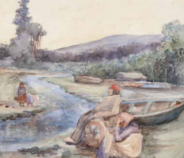 Resting Indians by Emily Carr