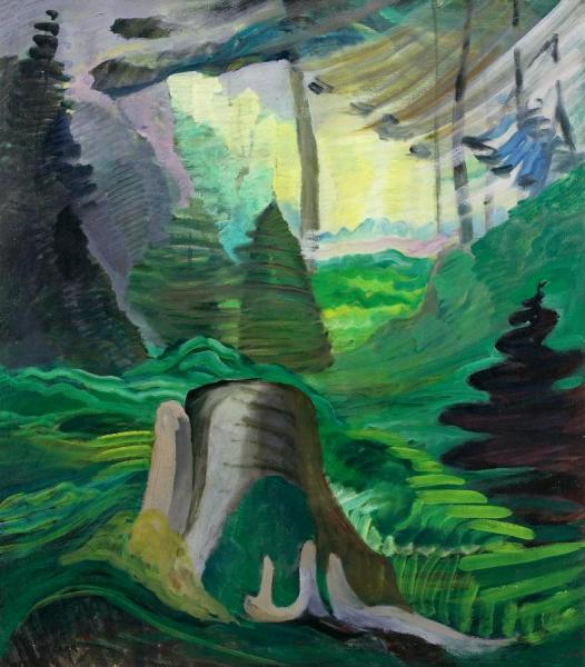 Sunlight In The Forest by Emily Carr
