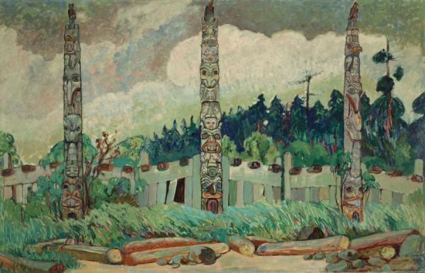 Emily Carr Tanoo, Queen Charlotte Island, 1913