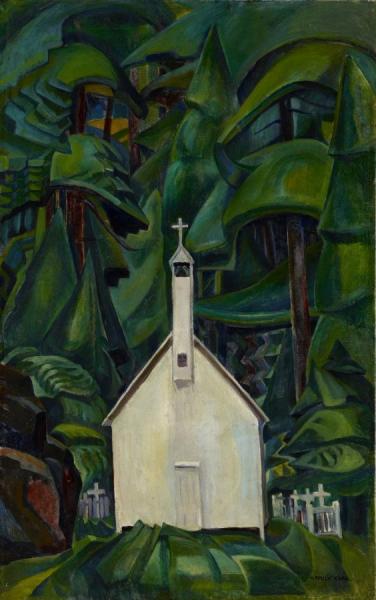 The Indian Church, 1929 by Emily Carr