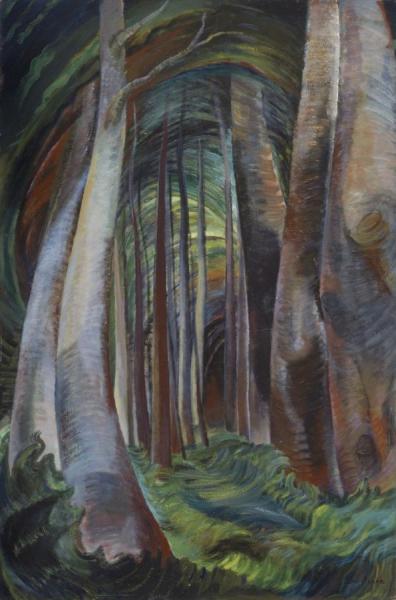 Emily Carr Wood Interior, 1932-35