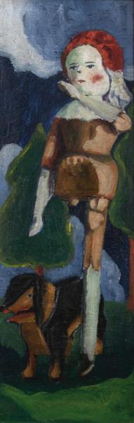 Wooden Doll by Emily Carr