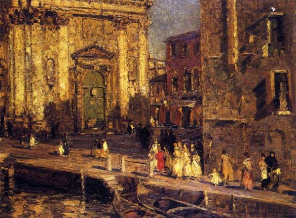 Campo San Barnaba by Emma Ciardi