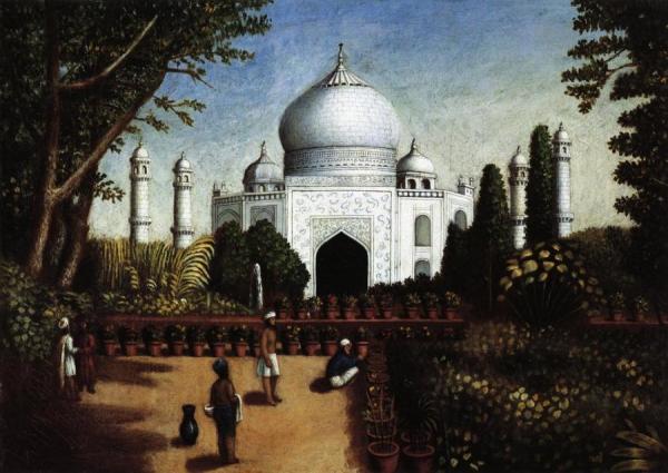 The Taj Mahal by Erastus Salisbury Field