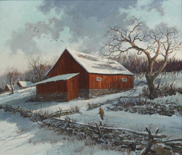 Brookfield, Conn by Eric Sloane