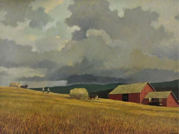 Eric Sloane Coming In From The Fields