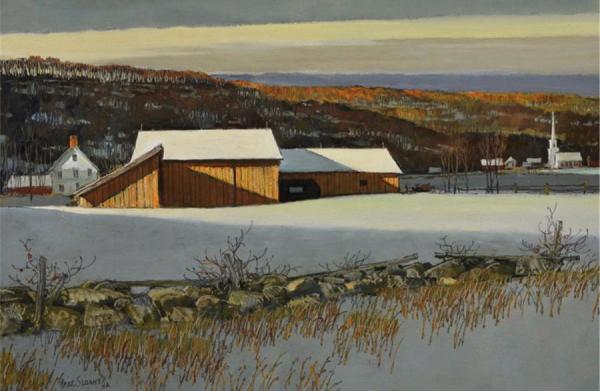 Connecticut Winter by Eric Sloane