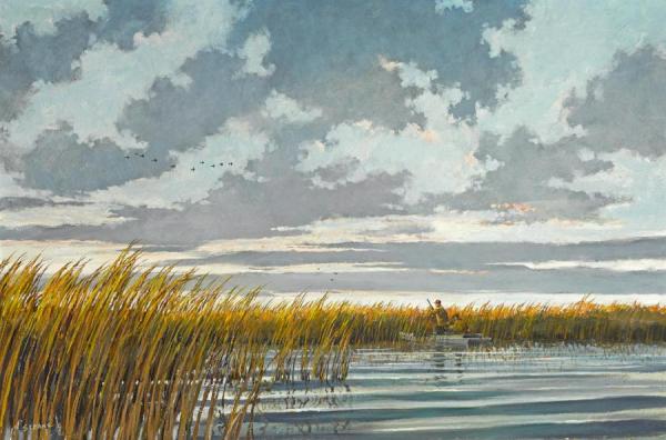 Duck Hunting by Eric Sloane