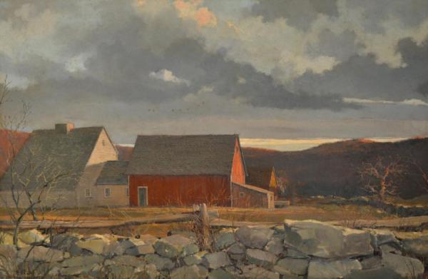 October by Eric Sloane Oil Painting Reproductions