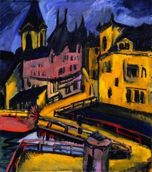 Erich Heckel Bridge By The City Gate, Cheminitz