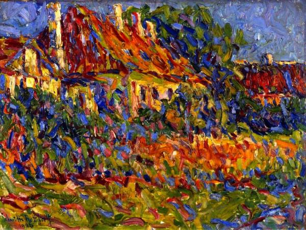 Erich Heckel Country House In Osterholm