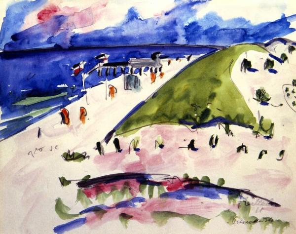 East Baltic Seacoast by Erich Heckel