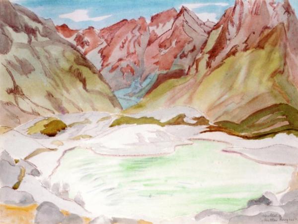 Heller Bergsee by Erich Heckel