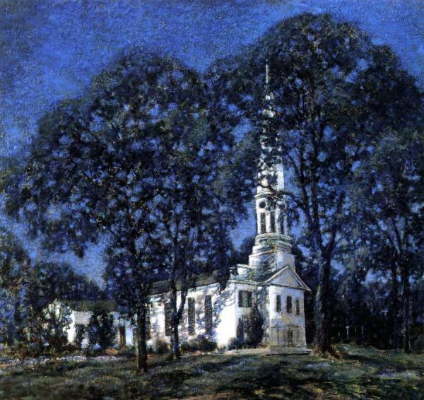 New England Moonlight by Ernest Albert
