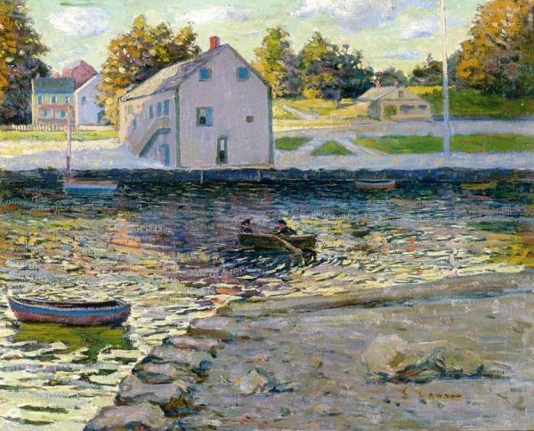 Boating by Ernest Lawson