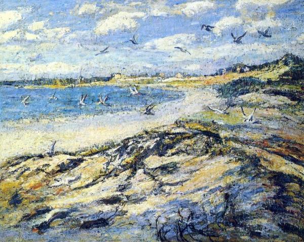 Cape Code Beach by Ernest Lawson