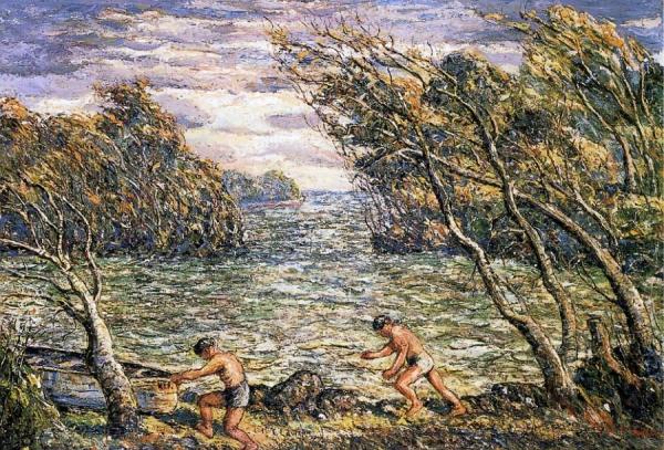 Coming Storm by Ernest Lawson