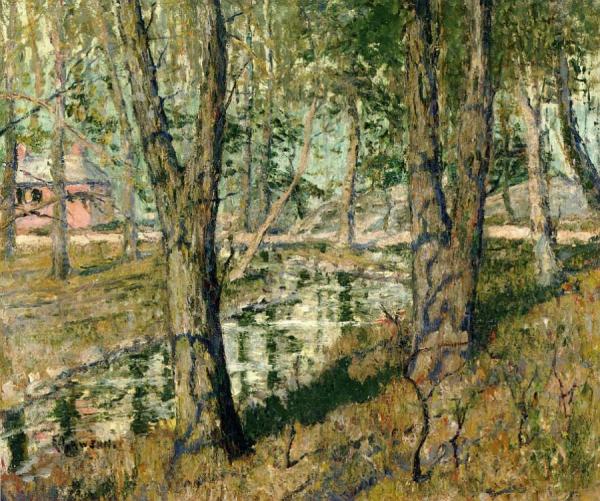 Connecticut Landscape by Ernest Lawson
