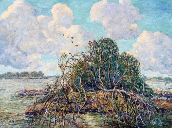 Drifting Clouds, Florida by Ernest Lawson