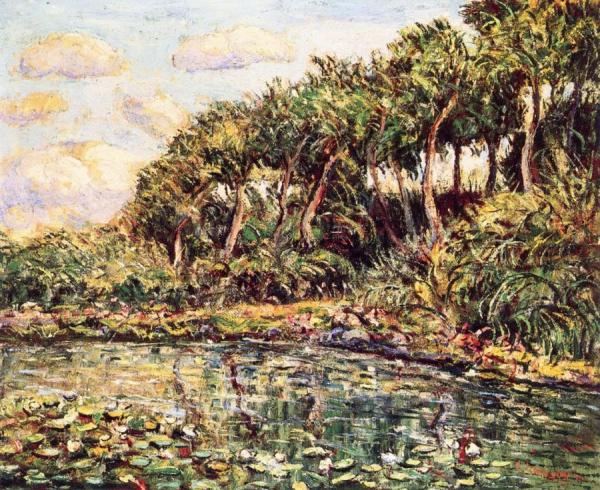 Florida Landscape by Ernest Lawson Oil Painting Reproductions