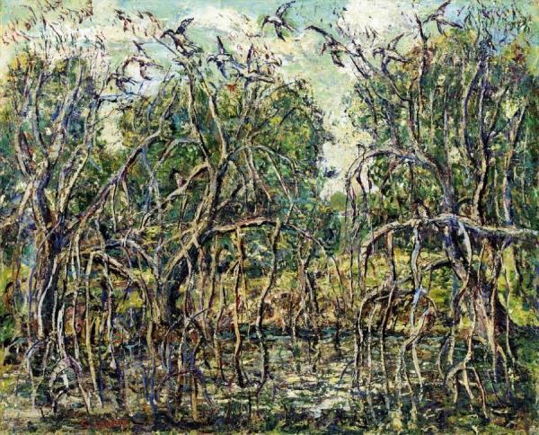 Florida Mangroves by Ernest Lawson