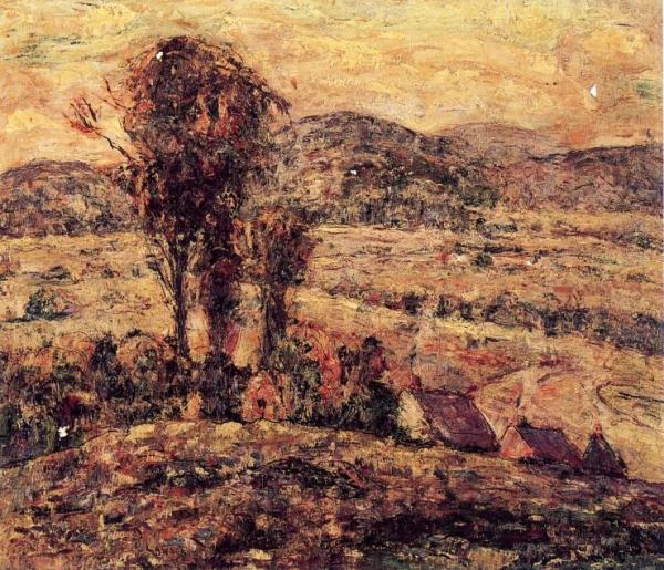 Hilly Landscape by Ernest Lawson