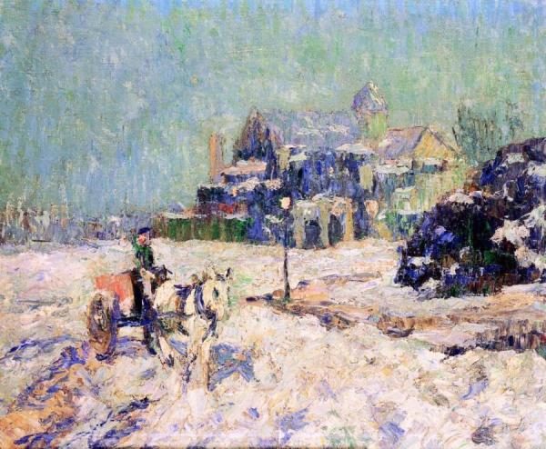 Inwood, Upper Washington Heights by Ernest Lawson