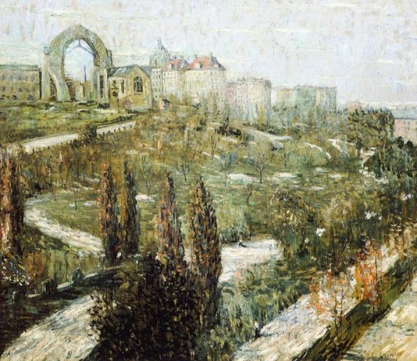 Morningside Heights by Ernest Lawson