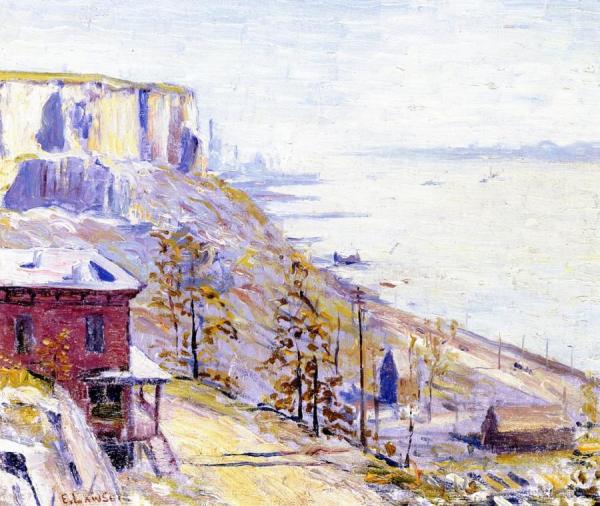 On The Hudson River, Palisades by Ernest Lawson