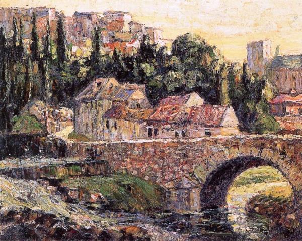 Spanish Town by Ernest Lawson