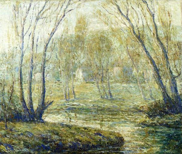 Spring Landscape by Ernest Lawson