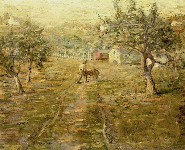 Spring Orchards by Ernest Lawson