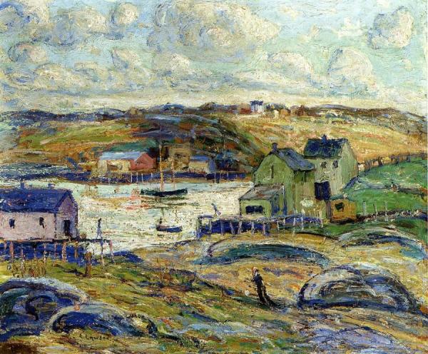 Summer Clouds, Halifax by Ernest Lawson