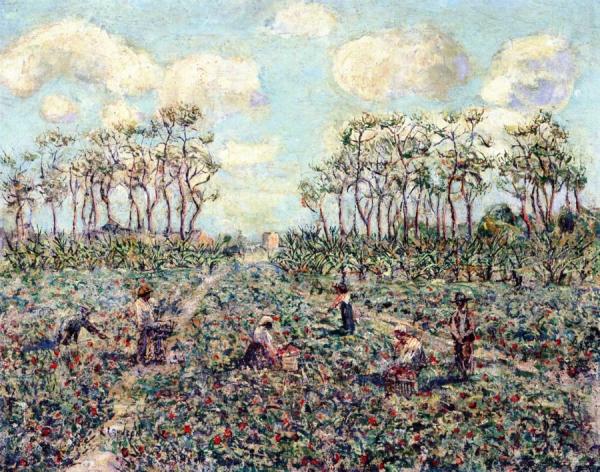Tomato Patch, Florida by Ernest Lawson